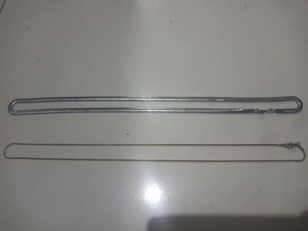 Kalung Titanium antikarat, bukan barang toko oren ya!