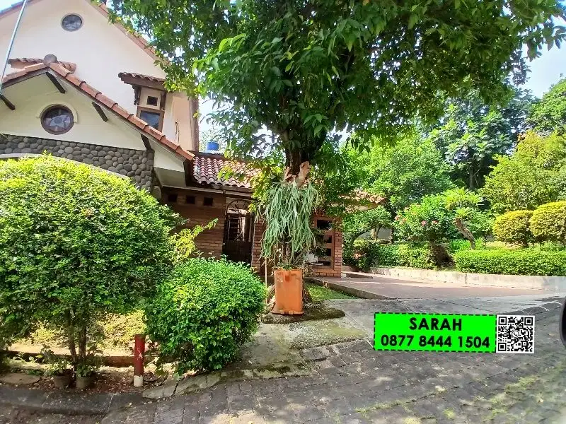 Rumah Luas cluster eksklusif Villa Cendana Pondok Ranji Ciputat 1884