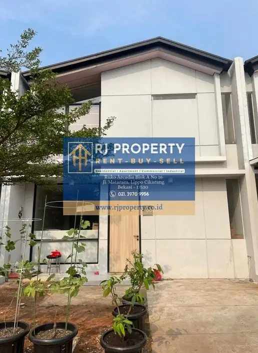Disewakan Rumah Cluster Waterfront Lippo Cikarang