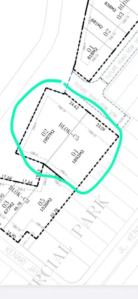 Dijual Tanah Atau Kavling Kawasan Industri Delta Commersial Park Lippo Cikarang