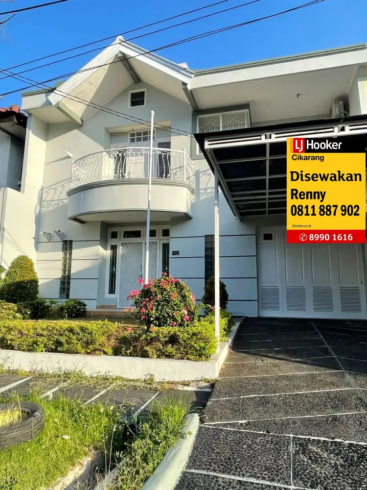 Disewakan Rumah Cluster Taman Dago Lippo Cikarang
