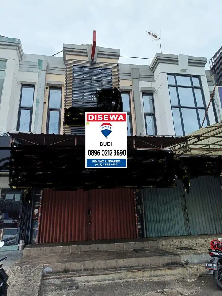 Disewakan ruko kelapa gading hibrida raya renovasi 2 lt LT 4,5 x 14