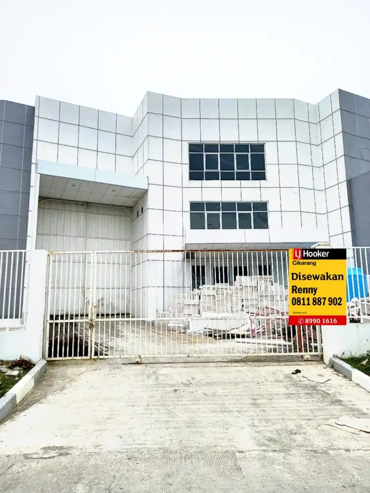 Disewakan Gudang Atau Pabrik Di Kawasan Industri Delta Silicon