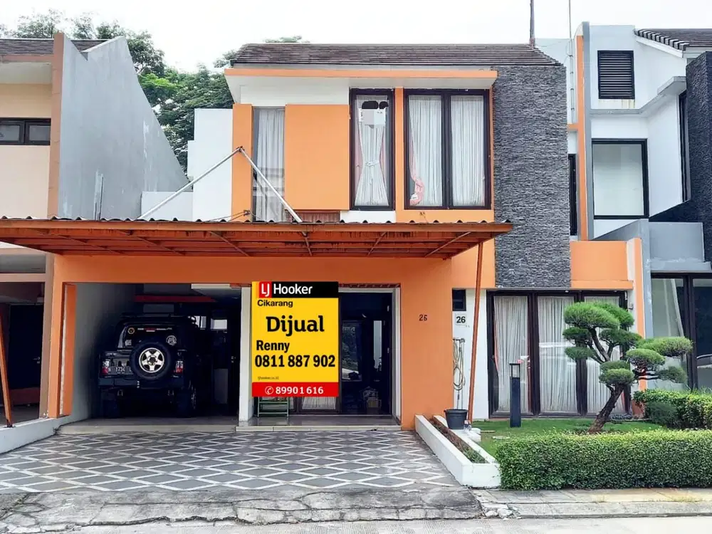 Dijual Rumah Cluster Vassa Wood Lippo Cikarang Bagus