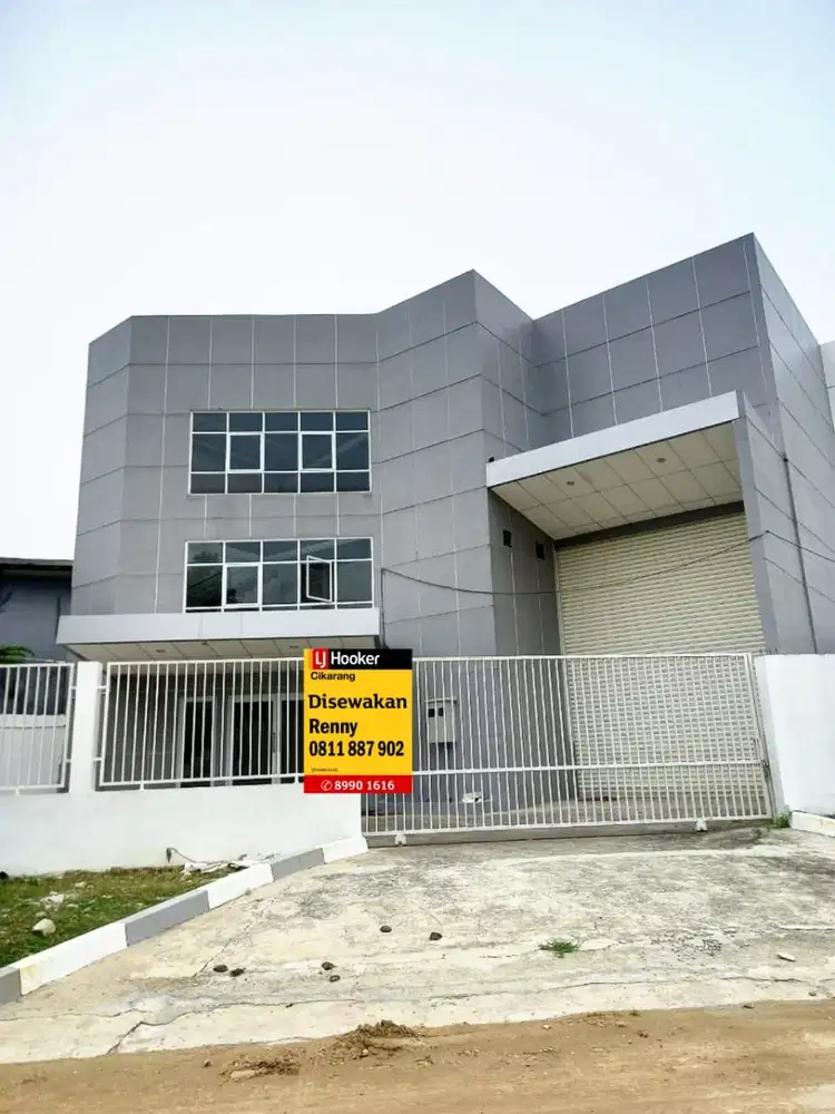 Disewakan Gudang Atau Pabrik Di Kawasan Industri Delta Silicon