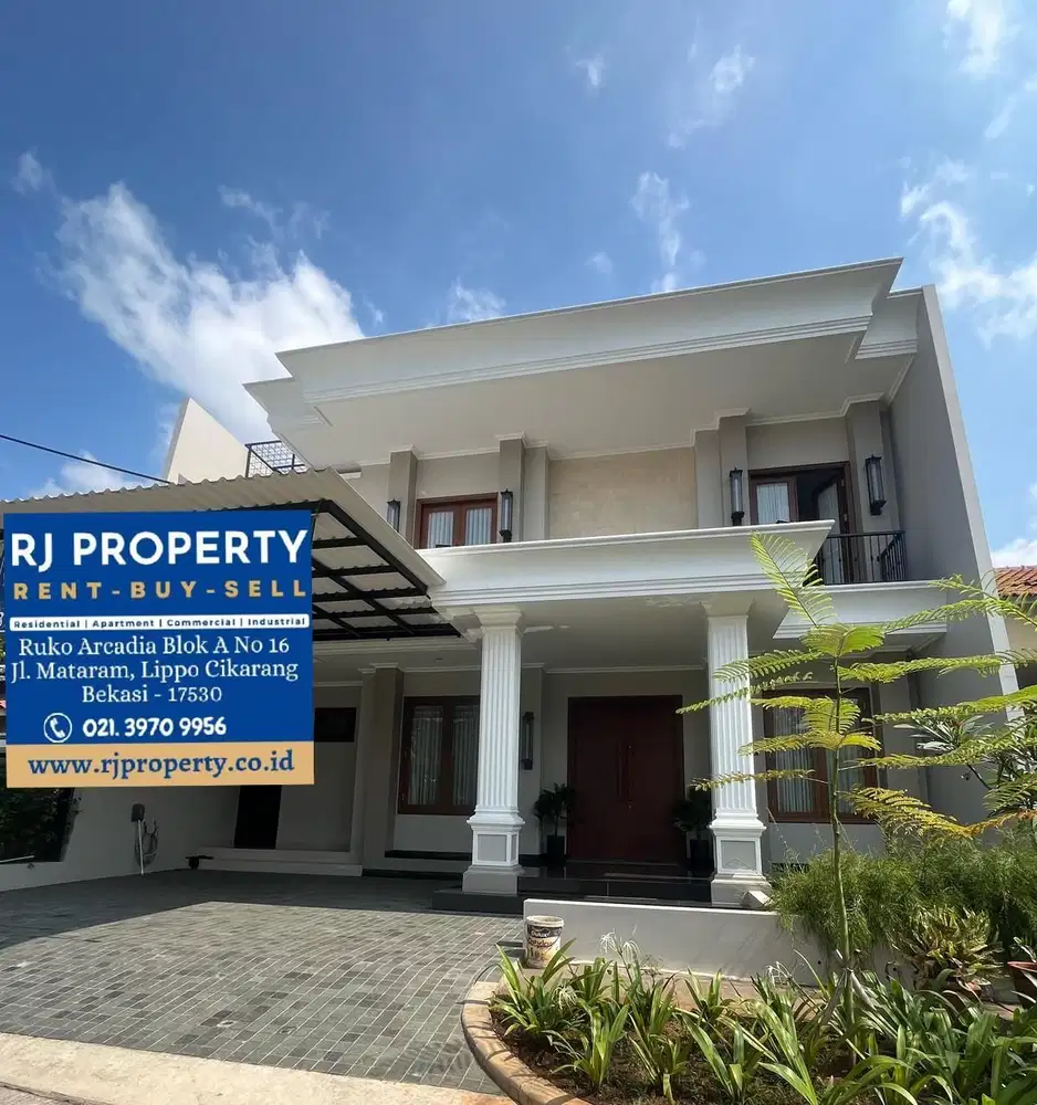 Disewakan rumah cluster taman menteng lippo cikarang