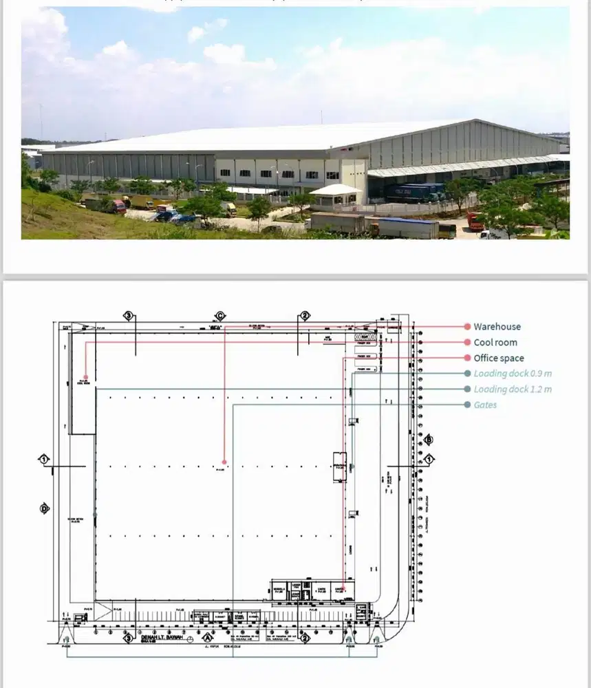 Disewakan Gudang Kawasan Industri Delta Silicon Lippo Cikarang