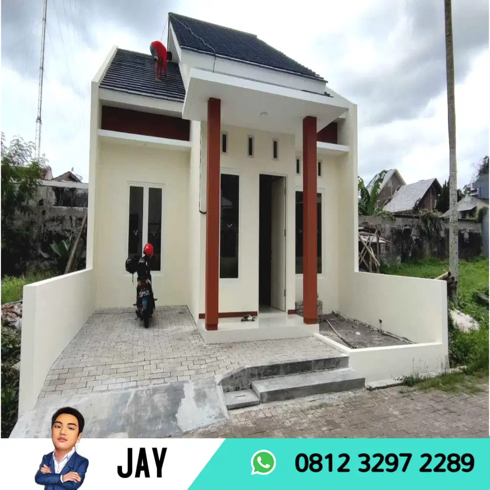 DIJUAL RUMAH MINIMALIS BARU SIAP HUNI DEKAT KAMPUS DAN KOTA JEMBER