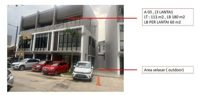 Disewakan Ruko Uptown Lippo Cikarang