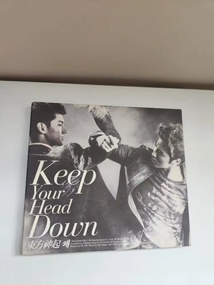 Album/CD K-pop TVXQ - Keep Your Head Down