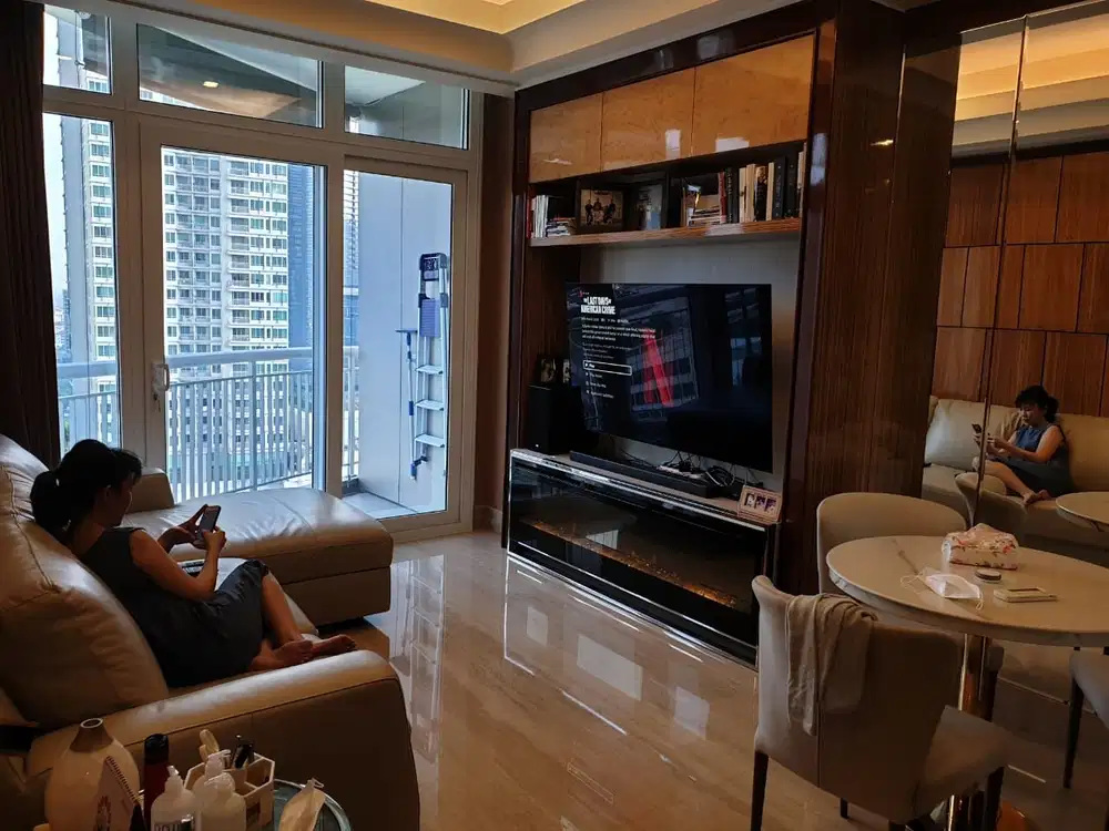 Di Sewakan Apartement South Hills, Tipe 2BR, 2BT, Full Furnished