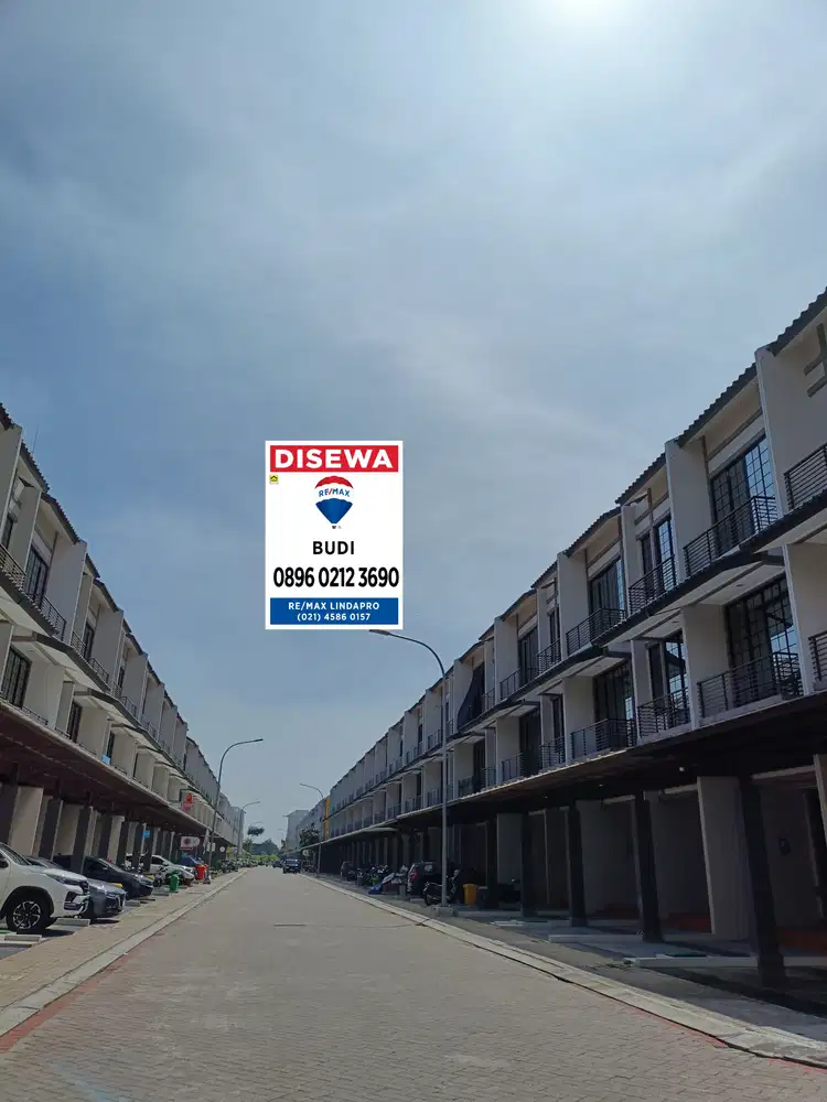 Disewakan ruko soho sedayu city kelapa gading hook 3 tk 4,5 x 17,5