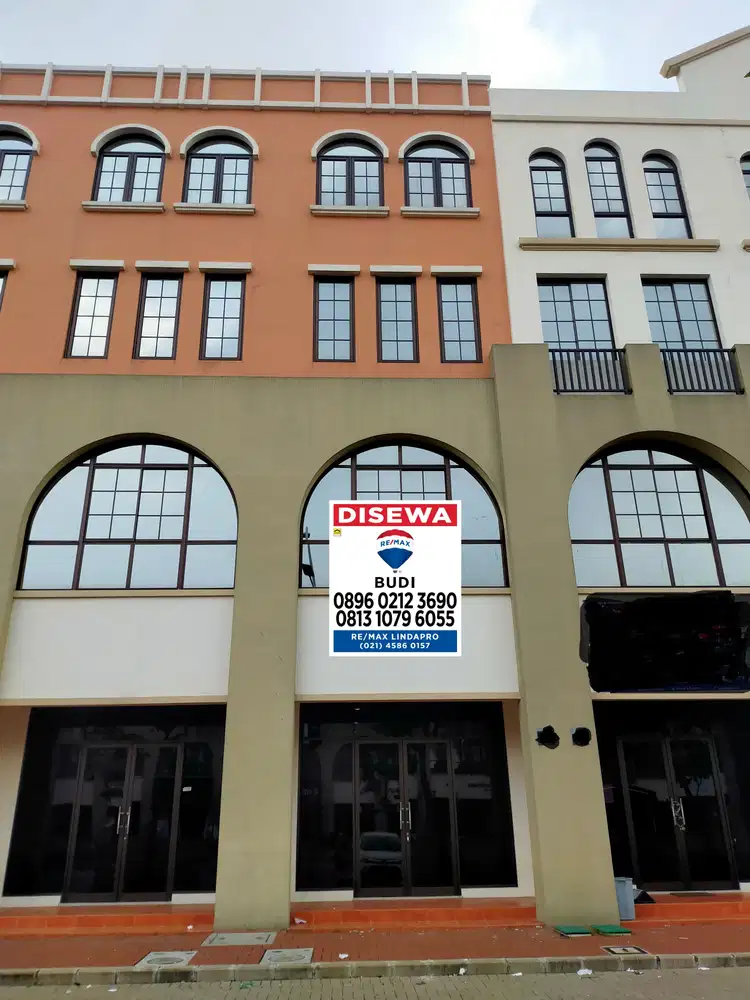 Disewa Ruko Sedayu City Kelapa Gading Strategis 4 lantai Lt 4,5 X 15