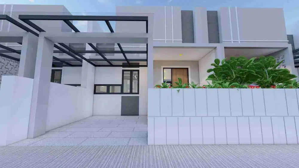 DIJUAL RUMAH MODERN FREE FURNISH, CASHBACK 50 JUTA, BISA KPR DI SLEMAN