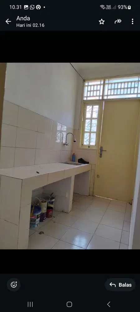 Rumah Bintaro Jaya, hook, luas 165 m2 , kt 3 , km 2 , bangunan 1 lanta