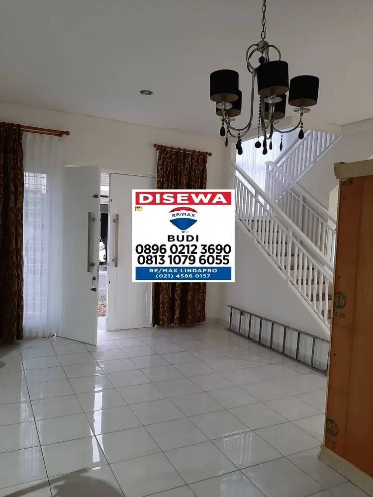 Disewa Jual 6 M Rumah Hoek 2 Tk Lt 220 M2 4+1 Kt Riviera Kelapa Gading