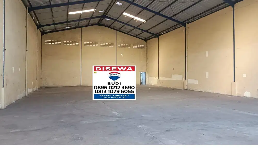 Disewakan Gudang Marunda Center Tarumajaya Bekasi LT 15 X 40 LB 15 x28