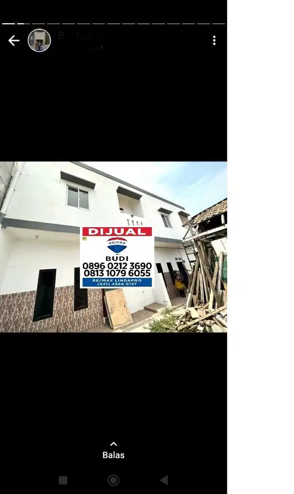 Dijual Tanah Kosong 60 M2 Dalam Gang Cilincing Jakarta Utara