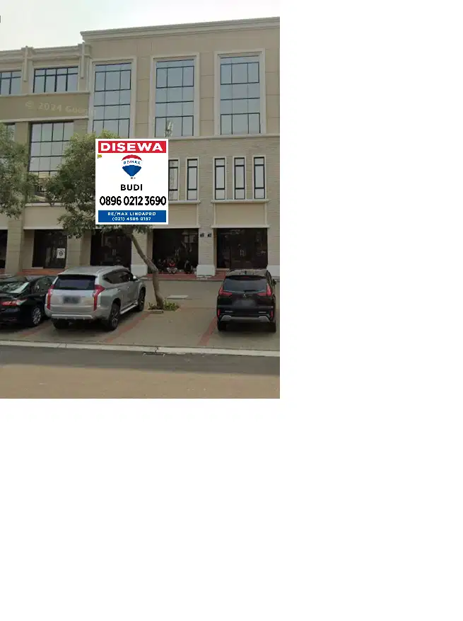 Disewakan ruko sedayu city kelapa gading furnish 4 lantai 4,5 x 15