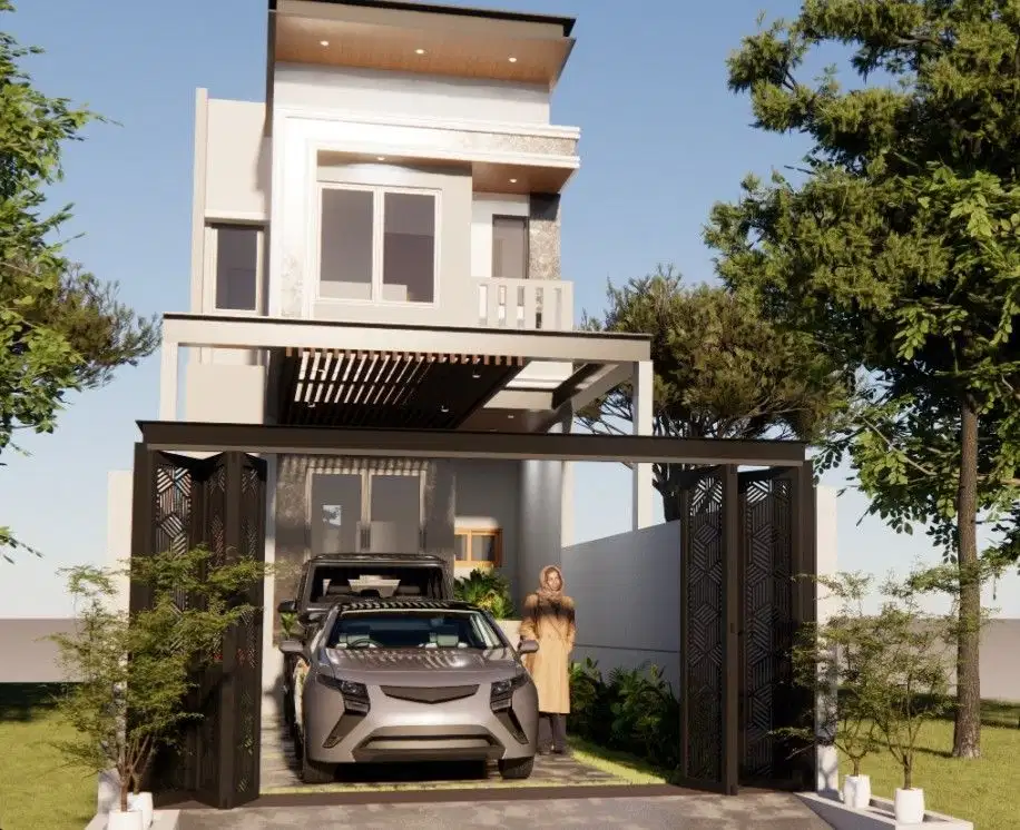 Rumah Plus Kolam Renang Luas 188m2 di Setiabudi Lembang bandung utara