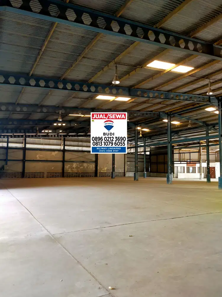 Disewa Gudang Kawasan Pulogadung Lt 6445 M2 Lb 3000 M2 Akses Kontainer