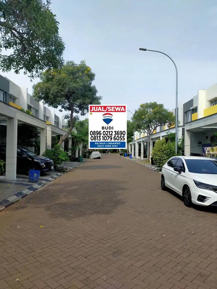 Sewa rumah sedayu city kelapa gading furnish cakep 2tk 6 x 12,5 3+1 KT