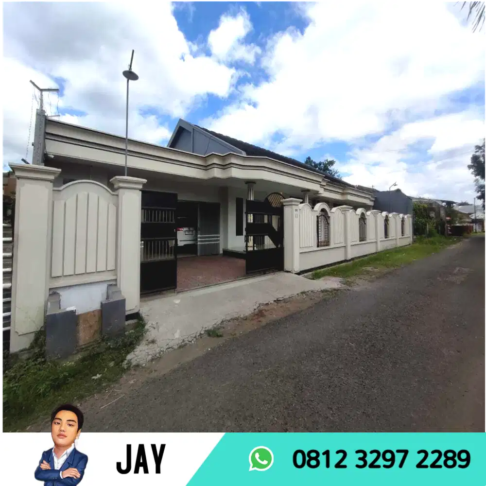 Dijual Rumah Modern Luas Siap Huni Tengah Kota