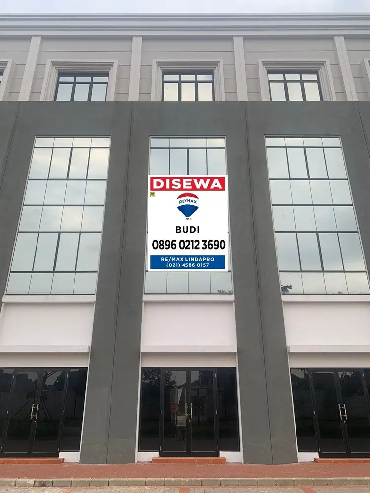 Disewakan Ruko Sedayu City Kelapa Gading 2 muka 4 tk 4,5 x 18