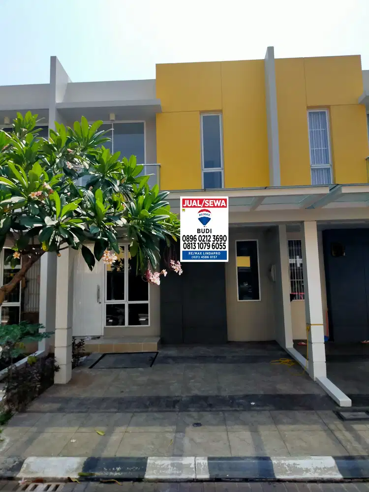 Disewakan rumah cluster Sedayu City Kelapa Gading 2tk 5,5 x 12,5 2 KT