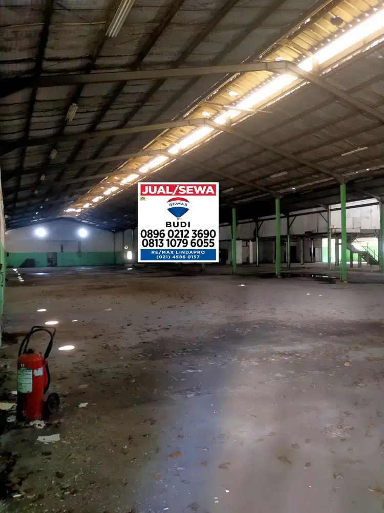 Disewakan Gudang Kawasan Industri Pulogadung Lt 6956 Lb 4652