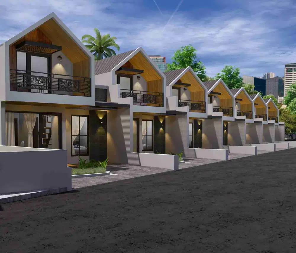 Rumah Modern Dijual Free Custom, Bisa KPR, Proses Dibantu, Legalitas SHM/PBG, DP Mulai 5%