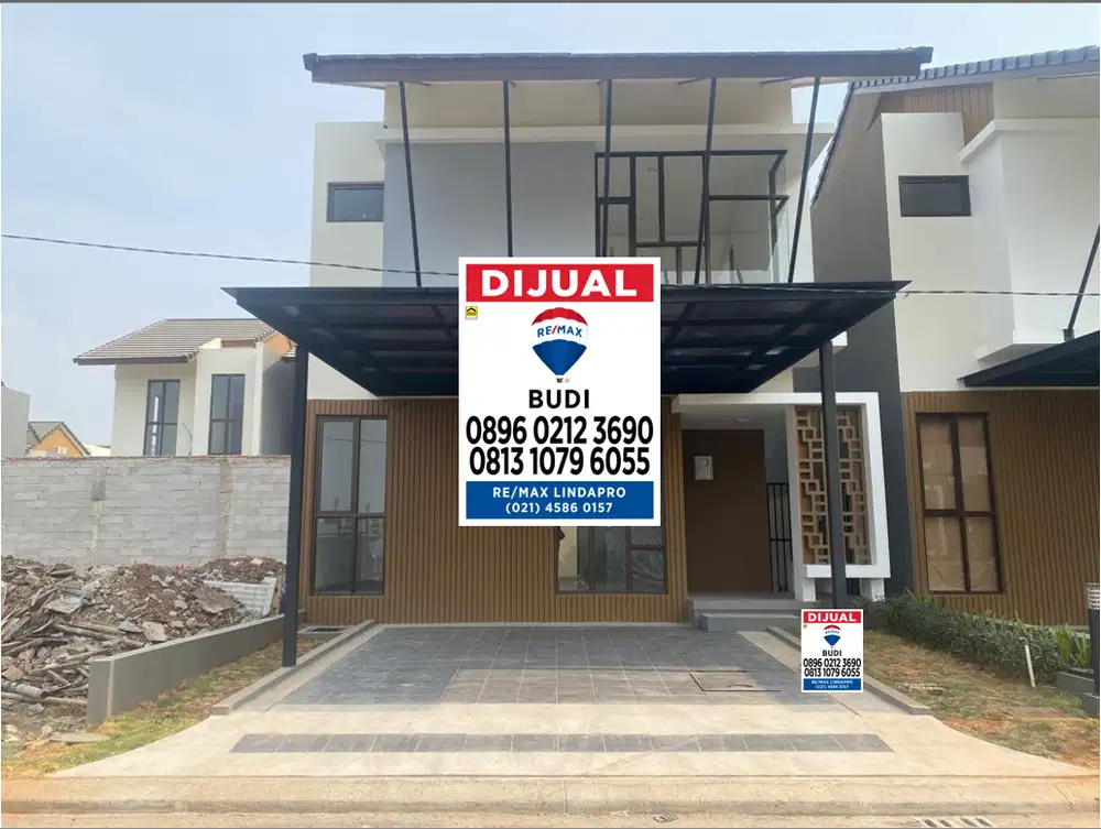 Jual Rumah Gress 2 Tk Cluster Mahakam 8 X 15 Jakarta Garden CityCakung