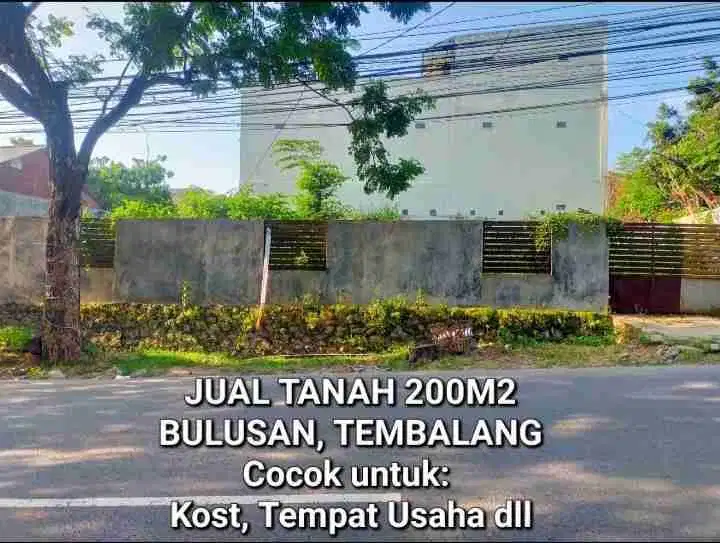 DIJUAL RUMAH + TEMPAT USAHA, BULUSAN, TEMBALANG, SEMARANG