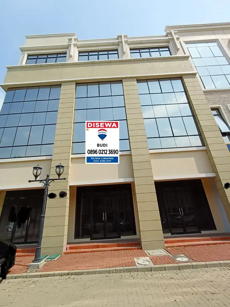 Disewakan ruko gandeng hook-badan sedayu city kelapa gading 4 lantai