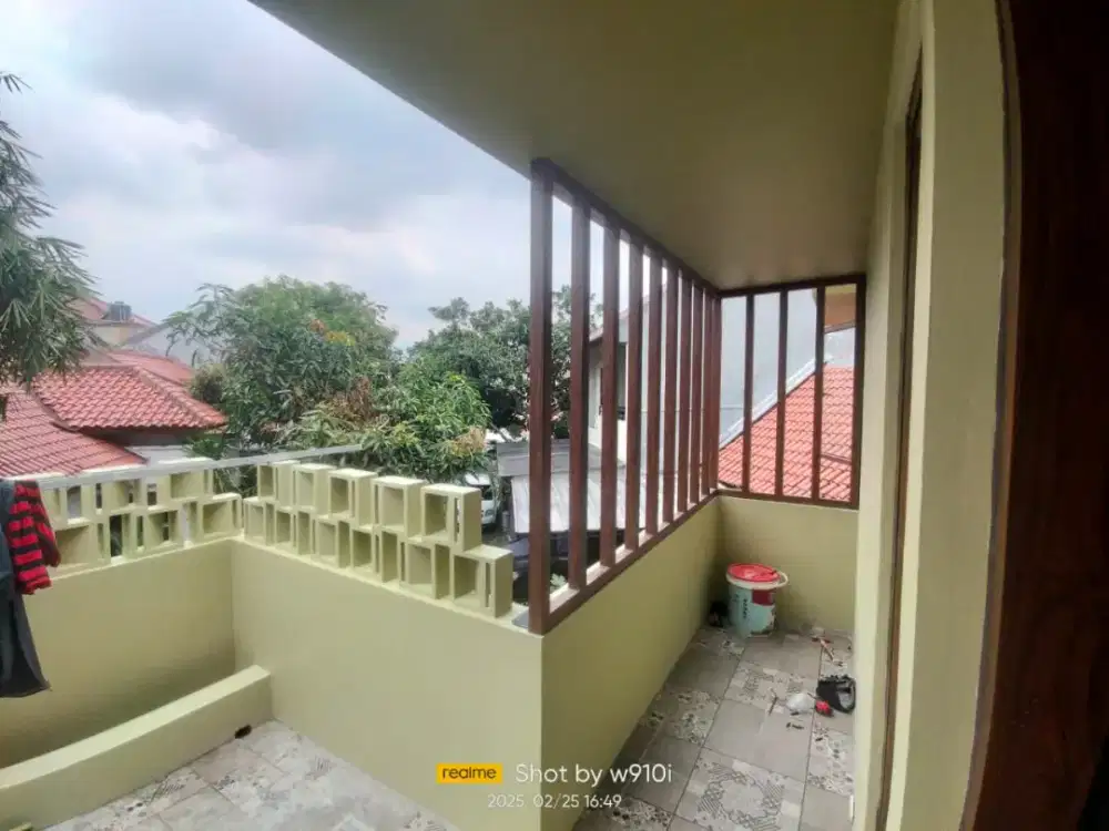 Buat partisi gypsum dan GRC untuk outdoor rumah dan taman