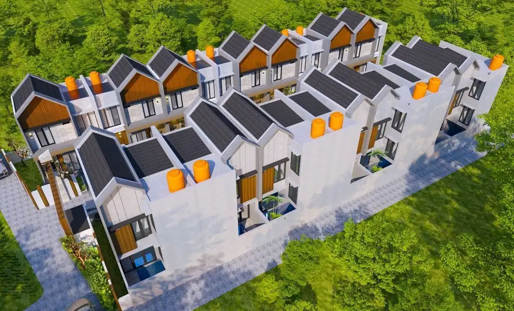 Hunian Premium 2 Lantai  di Limo Depok dengan Konsep Smart Home & Eco Friendly