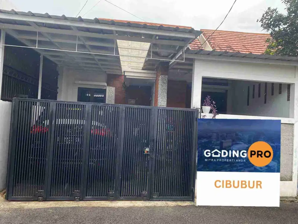 Di jual rumah 1 lantai dekat LRT Harjamukti