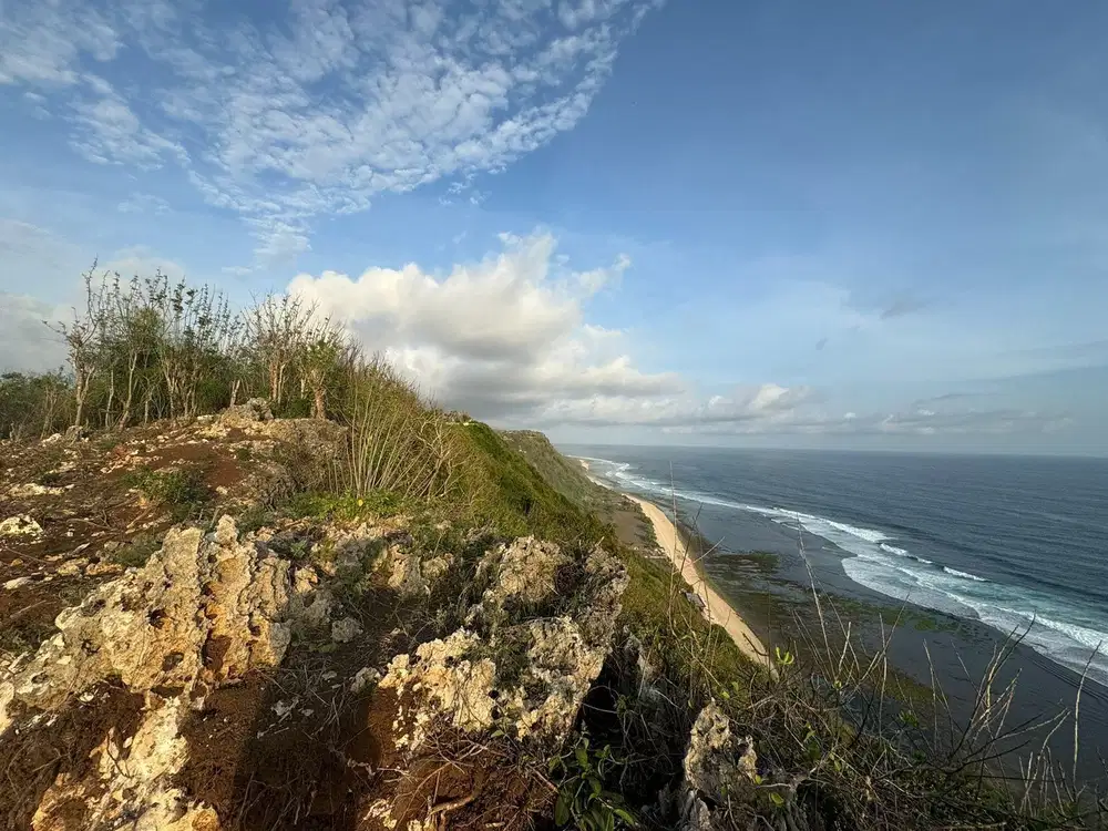 Tanah premium clifffront dekat uluwatu temple Bali
