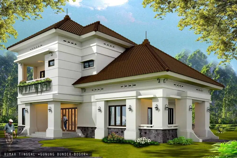 DIJUAL CEPAT! Rumah Pemandangan Cantik Lahan Luas di Gn Bunder 15979
