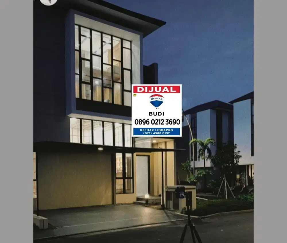 Dijual rumah hook Cluster Asya Semayang Jakarta Garden City JGC Cakung