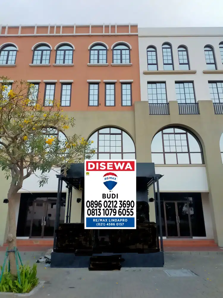 Disewakan Ruko 4 Tk 4,5 X 15 Sedayu City Kelapa Gading Unit Bagus