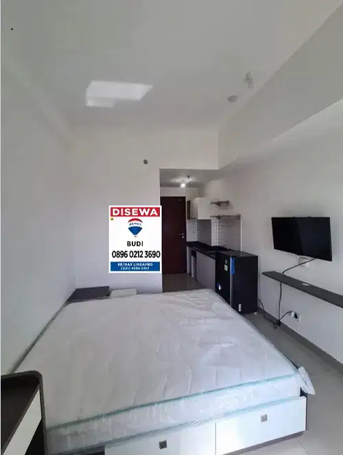 Disewakan Apartemen Sayana Harapan indah Bekasi Studio LB 22 m2 furnis