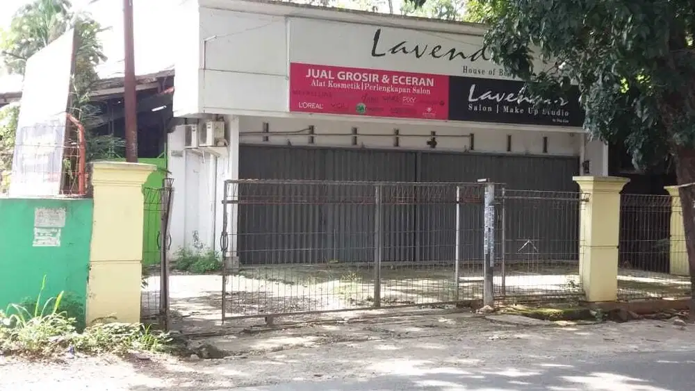 Dijual bangunan ruko dan gudang pinggir jalan di Cikampek dekat Tol