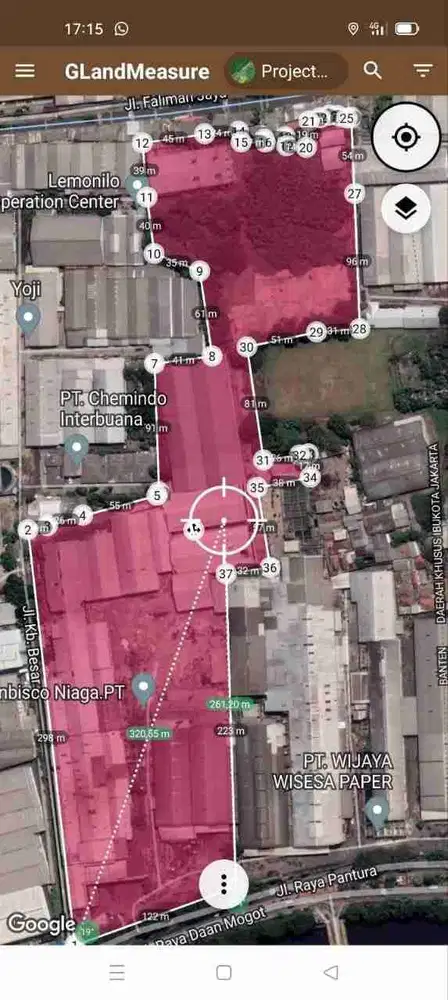 Dijual Lahan 6,8 Ha Dibawah NJOP Strategis di Pinggir Jalan Raya Daan Mogot Kota Tangerang