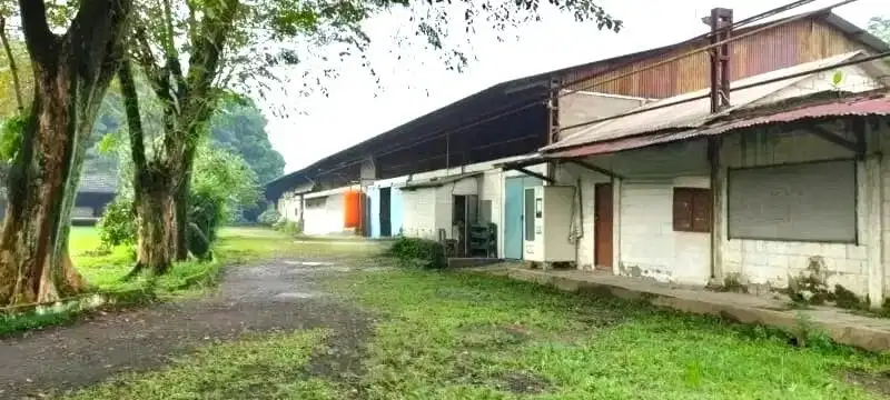 DIJUAL EX PABRIK DI CILEUNGSI BOGOR LOKASI STRATEGIS DAN MENARIK