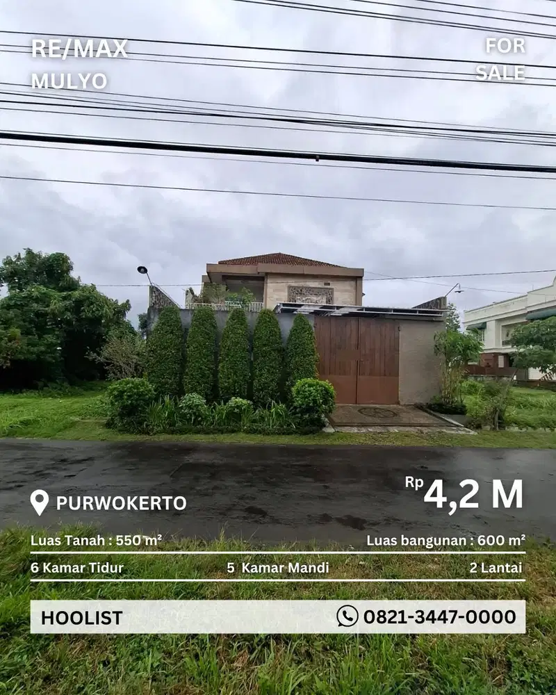 Dijual Vila Bagus Dengan View Gunung Slamet