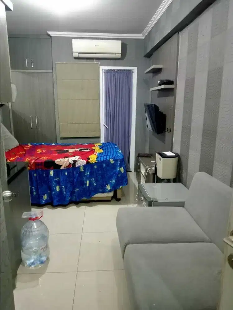 Green pramuka city apartment studio furnish Bougenville