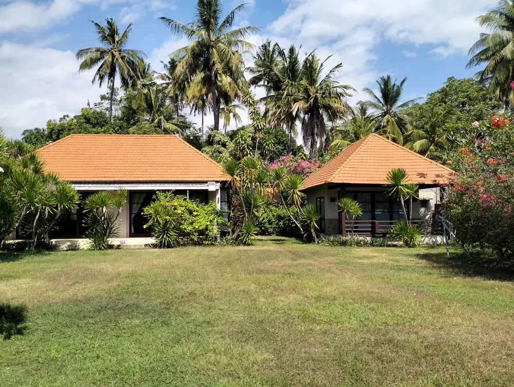 Villa pinggir pantai di Tanjung Lombok Utara