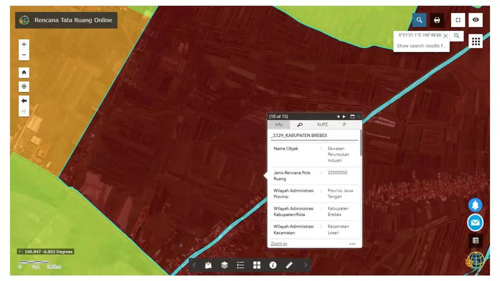Tanah Industri Desa Losari Lor Brebes Jawa Tengah