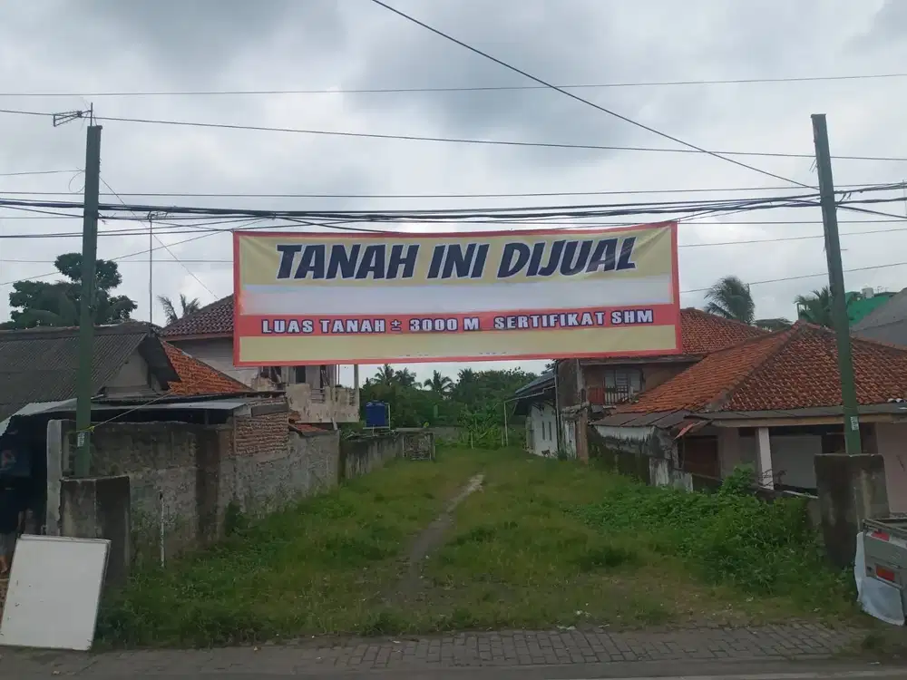 Dijual Cepat Tanah Papanggo Jl Sunan Kalijaga Lebak